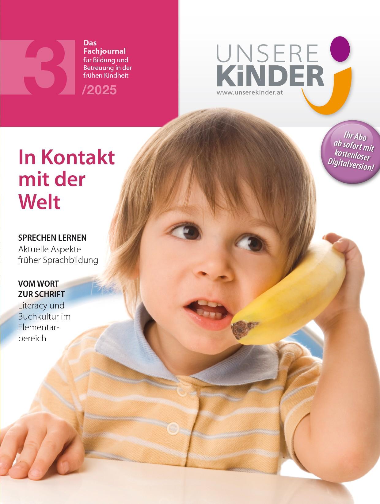 Fachjournal UNSERE KINDER Ausgabe 3/2025 
