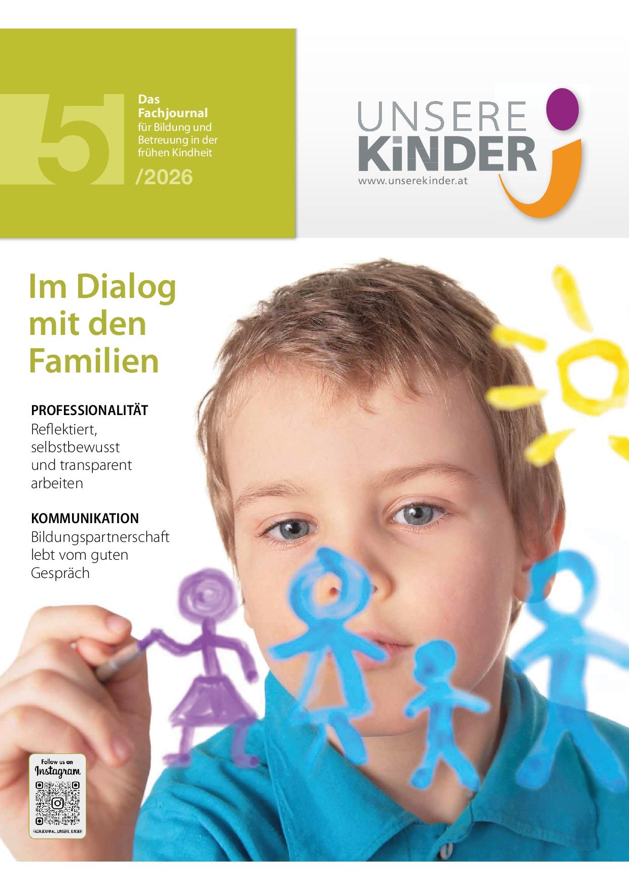 Fachjournal UNSERE KINDER Ausgabe 5/2026 